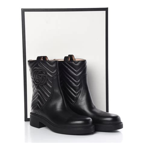 gucci boots napa charlotte nero|Gucci signoria ankle boots.